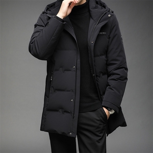 B2108钱塘2020-3精品90白鸭绒可脱卸帽继续男装羽绒服P290图片