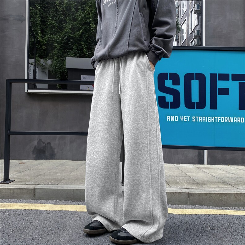 2025秋季美式休闲拼接直筒潮流百搭卫裤B315-K25841-特p29控58，男装休闲裤，电商B315