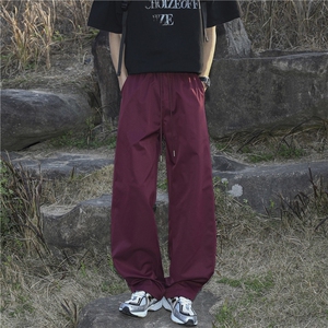 现货 松紧腰速干直筒凉感西裤休闲裤子男长裤特P35图片