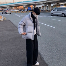 816B-WT033-P108韩加厚保暖棉衣纯色宽松冬装面包服棉袄外套，男装棉衣，星座816B