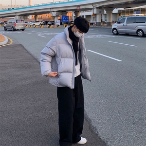 816B-WT033-P108 韩加厚保暖棉衣纯色宽松冬装面包服棉袄外套图片
