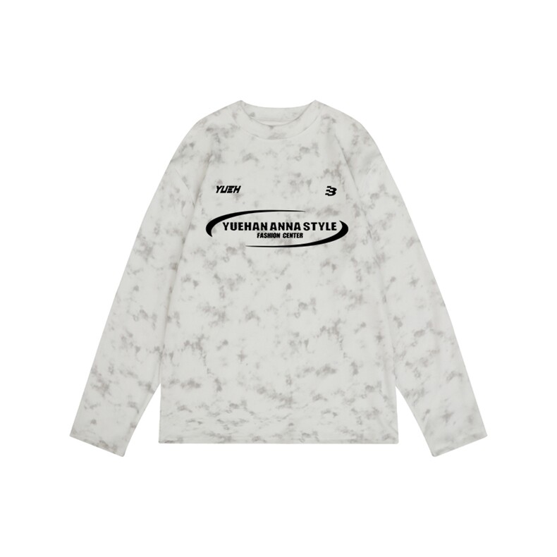 260克重磅扎染德绒圆领打底衫【有货】HD019-DR25375RL-P25图片