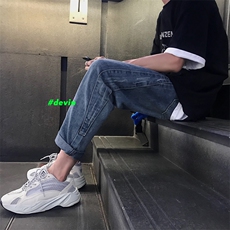@秋冬新款直筒休闲牛仔裤男K082/P55限价69，男装牛仔裤，电商B350