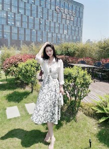 夏季新款连衣裙套装，女装连衣裙，YO\VLF雅洛菲