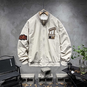 1506-1/JG671/P64冬季款百搭街头风宽松棉夹克棒球服棉衣潮1图片