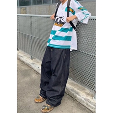 牛仔裤男束脚宽松直筒胖子潮流特大码男士青年小脚裤N7885，男装牛仔裤，星座1116A（原606A-3）