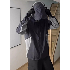 防晒衣男款夏季薄款防紫外线运动冲锋衣痞帅连帽外套FY125，男装防晒衣，星座1116A（原606A-3）