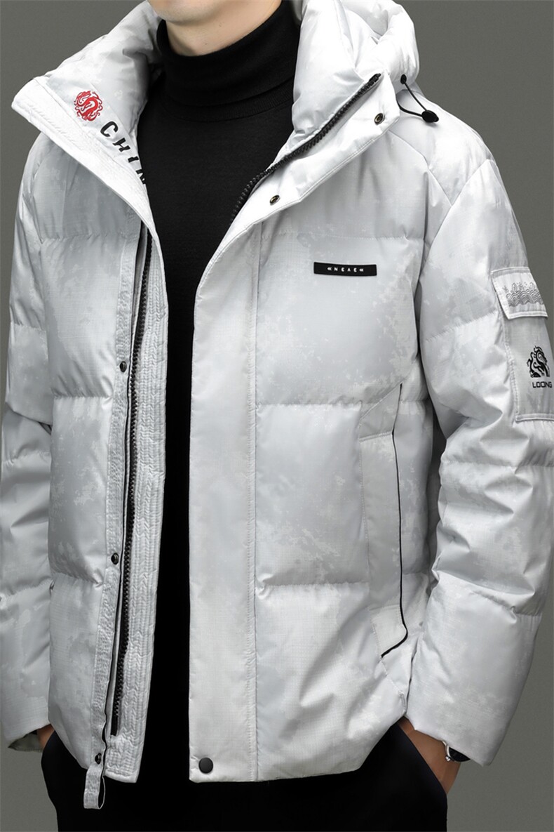 男装羽绒服YR9803新品主推必上男女同款龙设计雪*飞热销,男装羽绒服,钱塘207-1