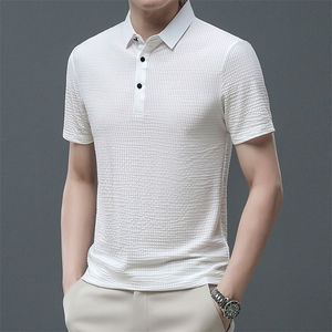 精品时尚短袖T恤男上衣夏季男士休闲免烫T恤POLO衫 ZL66369-P39图片