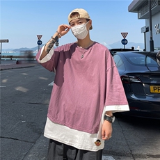 浅紫配白