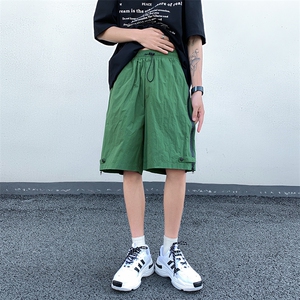 8XL-M 重磅特大码短裤男防水五分裤冲锋裤男户外DK1503P50控68图片