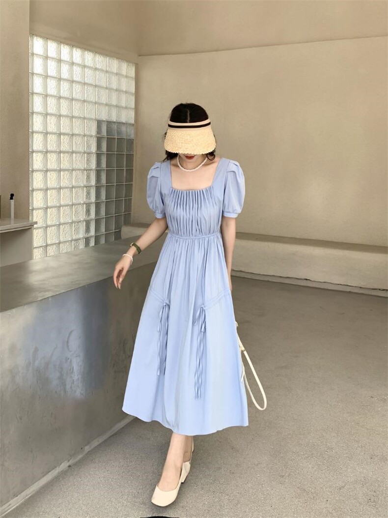 [现货]收腰显瘦气质连衣裙，三色、三码，女装连衣裙，依柏璐(1F)