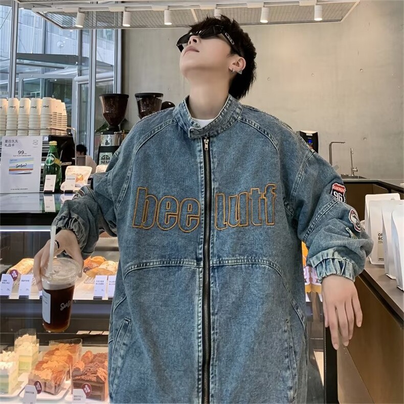 秋季青春流行男夹克文艺潮外套QJ50P70,男装夹克,星座1116-2