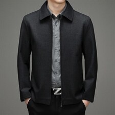BH822钱塘2020-2秋季新款中老年男装商务休闲夹克外套数据好P135，男装夹克，钱塘207-2