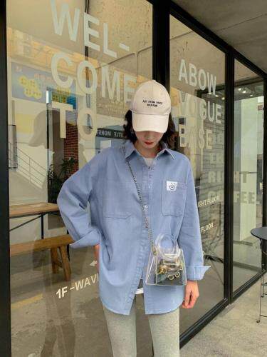 2021年春款韩版衬衫，女装衬衫，圣伊敏