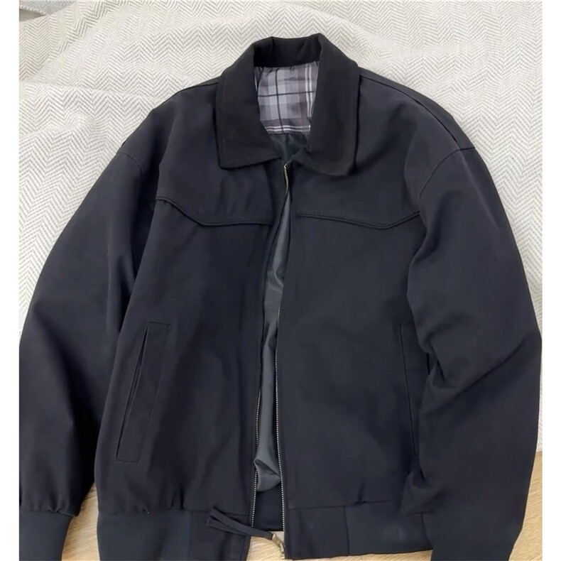 网图纯棉夹克现货抖音得物可送样A061-AJ00976-特P75,男装夹克,电商A061