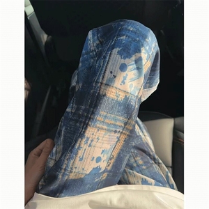 美式复古扎染格子休闲裤男阔腿裤春夏季款情侣裤子直筒长裤子图片