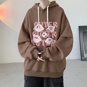 连帽卫衣男大码运动服帽衫外套WY2310-P35 加绒款-P40图片