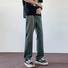 2024美式牛仔裤男款直筒长裤潮N2018P40，男装牛仔裤，星座1116-2