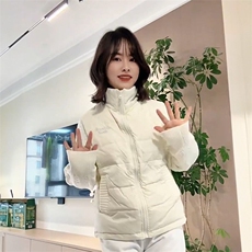 小众学院风复古拼接麻花拼接羽绒棉服女冬季甜美百搭保暖棉衣外套，男装棉衣，星座1210-1