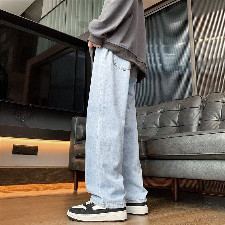 美式牛仔裤男款秋季长裤潮H009P32,男装牛仔裤,星座1116-2