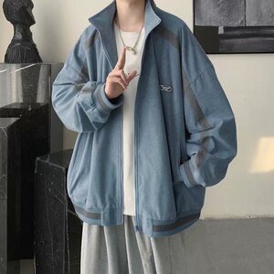 原宿风立领男士外套韩版潮流百搭棒球服chic帅气2025秋季学生夹克图片