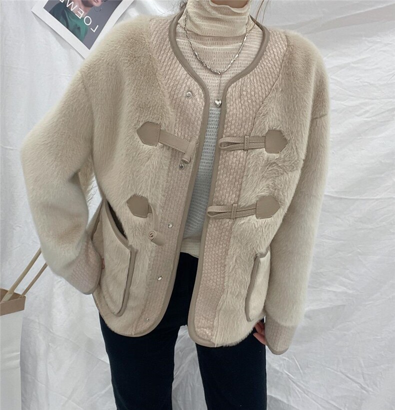 现货，冬季皮毛一体外套，其它，淳沐