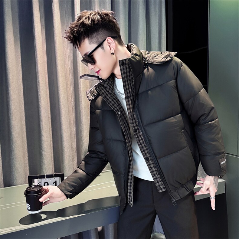 MY8676-P138控178男夹两件连帽棉袄外套冬季新款加厚保暖面包服潮,男装棉衣,星座102A（原电商D309-1）
