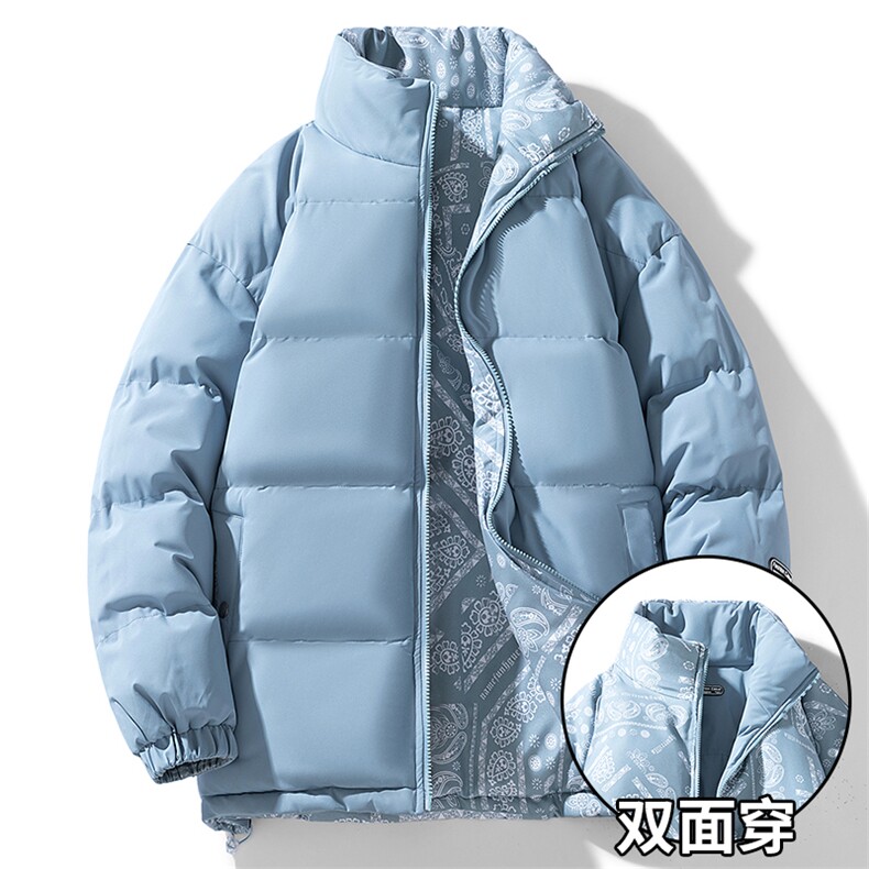 秋冬袄子冬天立领保暖外套男士羽绒棉服A068-HXTXM09-TP80图片