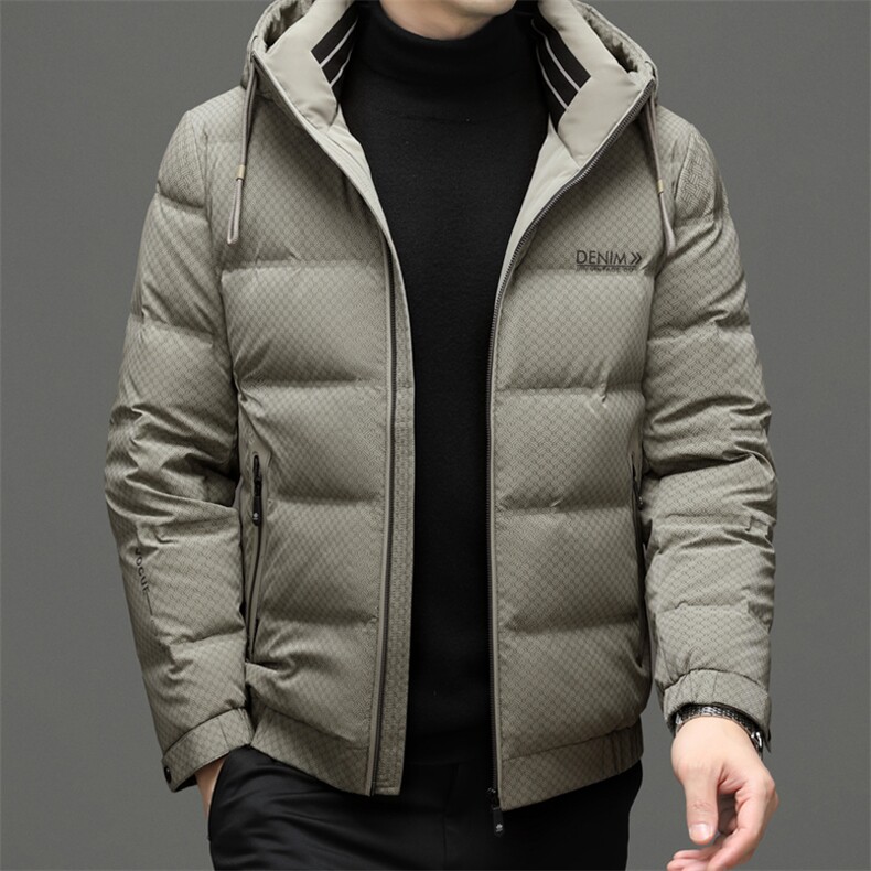 DF22638钱塘2020-2冬季厚款时尚休闲简约百搭中年男士羽绒服P255图片