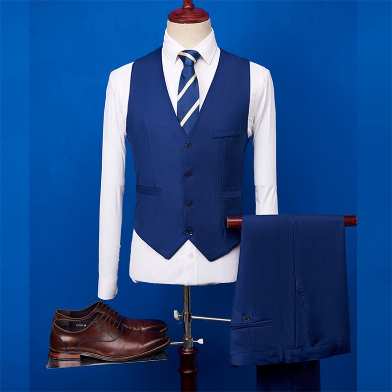 时尚新款西服三件套韩版修身休闲西装套装男107-tz302-p110,男装西服套装,星座112C