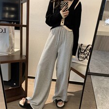 拖地卫裤，女装休闲裤，XTZ style