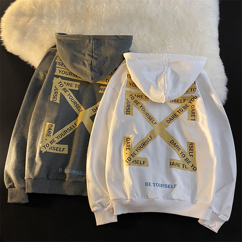 WY2127-P35加绒款-P40纯棉连帽卫衣男大码运动帽衫宽松薄外套男,男装卫衣,电商A040