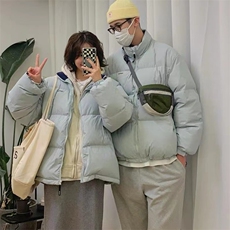 棉服冬短款ins潮韩版宽松轻薄面包服C224-P100，男装棉衣，星座911-2(原星座613-2）