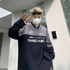 设计感复古速干防晒长袖T恤男女宽松休闲薄款上衣W113，男装T恤，星座1116A-1（原606A）