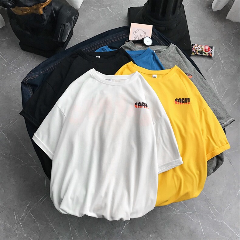 2975-P30情侣装夏装ins超火短袖T恤衫港风宽松圆领半袖男士,男装T恤,电商D310（原电商305）