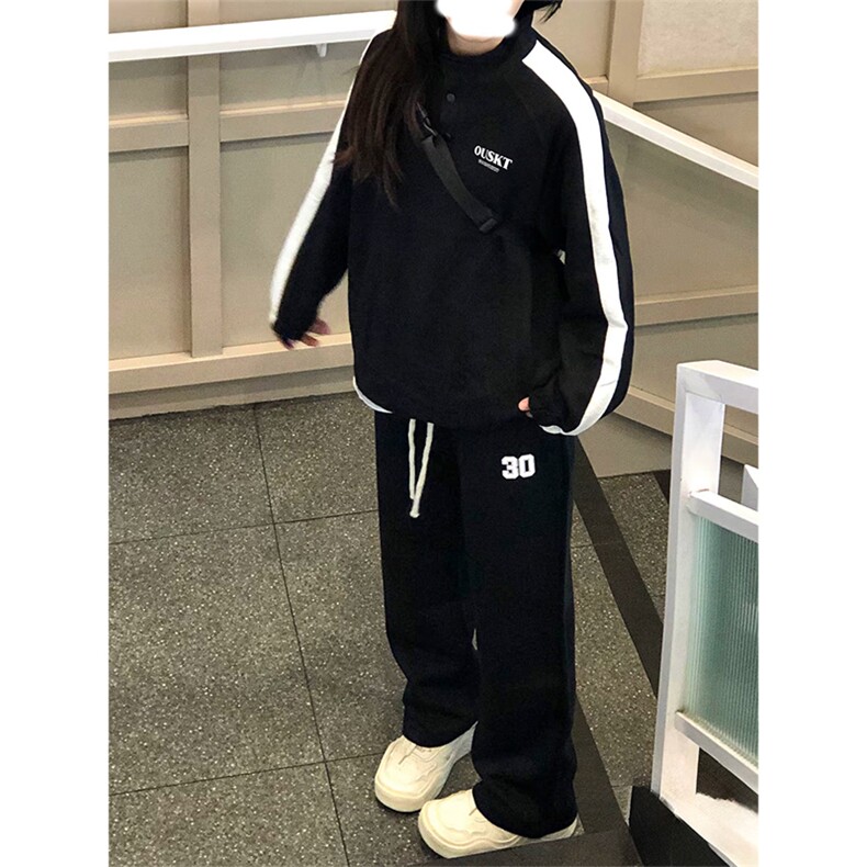 抖音得物高品质25秋冬美式高街重磅结构多扣立领卫衣外套ACM4603,女装短外套,电商A443