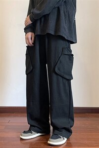 秋季新款拼接立体袋工装休闲裤 XZ604-KG38-P55控68图片