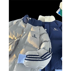 1506-1/MB5341/P64美式三条杠棉服男冬季加厚保暖棉衣外套情侣款，男装棉衣，星座1506-1