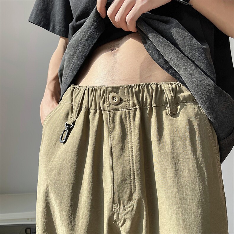 可拆卸工装裤子男夏季美式速干机能降落伞兵直筒休闲裤WK2911-P50,男装休闲裤,星座1008
