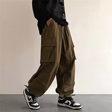 男秋季新款港风纯棉休闲裤K2954P40，男装休闲裤，星座1116-2