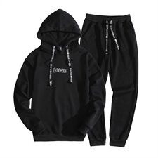 卫衣男连帽衣服青少年休闲套装韩版潮流运动春季外套DS46T，男装卫衣，电商A102