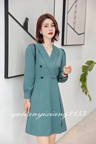 秋装新款连衣裙，女装连衣裙，雨恋依香