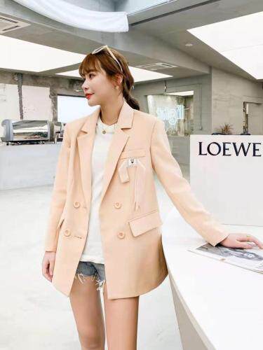 【现货】飘带配色西装外套，女装西装，朗色千秋