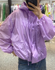 小清新糖果色防晒外套图片