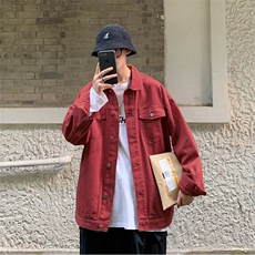酒红色