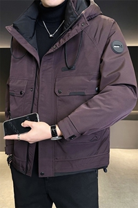 50白鸭绒男装羽绒服冲锋衣工装外套C317-Y2562-P225298图片
