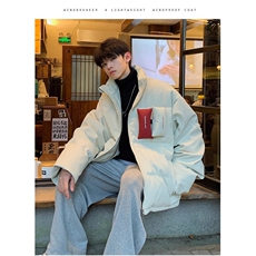 MY606-2025冬季新款棉服保暖面包服运动休闲潮牌外套-网络图，男装棉衣，星座1002-2