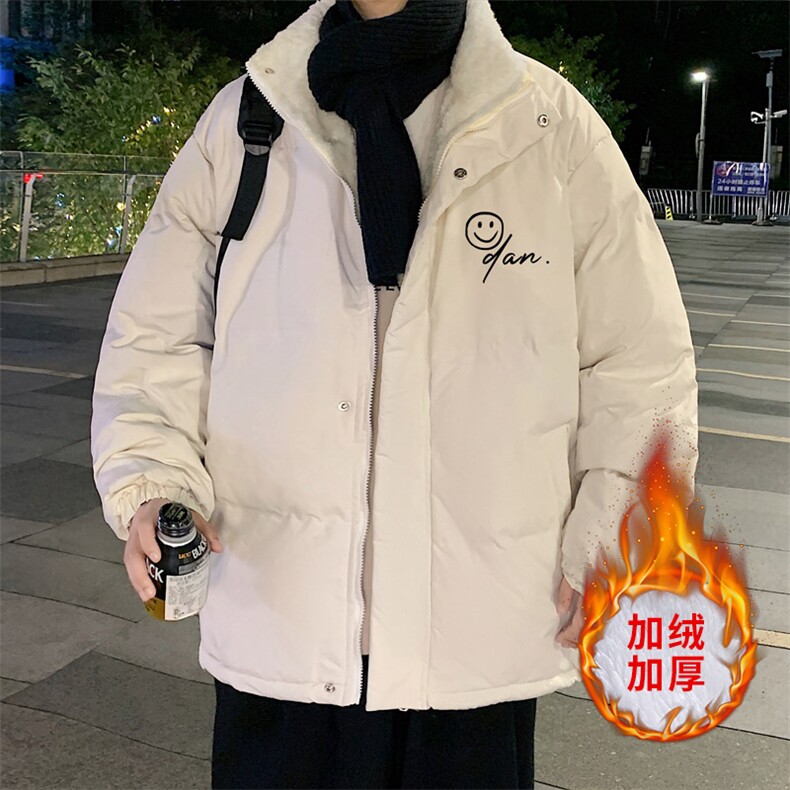 ！2023秋冬新款男士加绒加厚棉衣时尚立领棉服外套MY102特P78,男装棉衣,电商B220