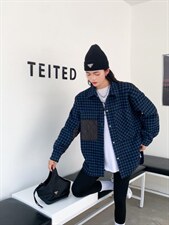 9958款拼接羊毛面料可以外穿还可以配马甲，女装马甲，衣宫主